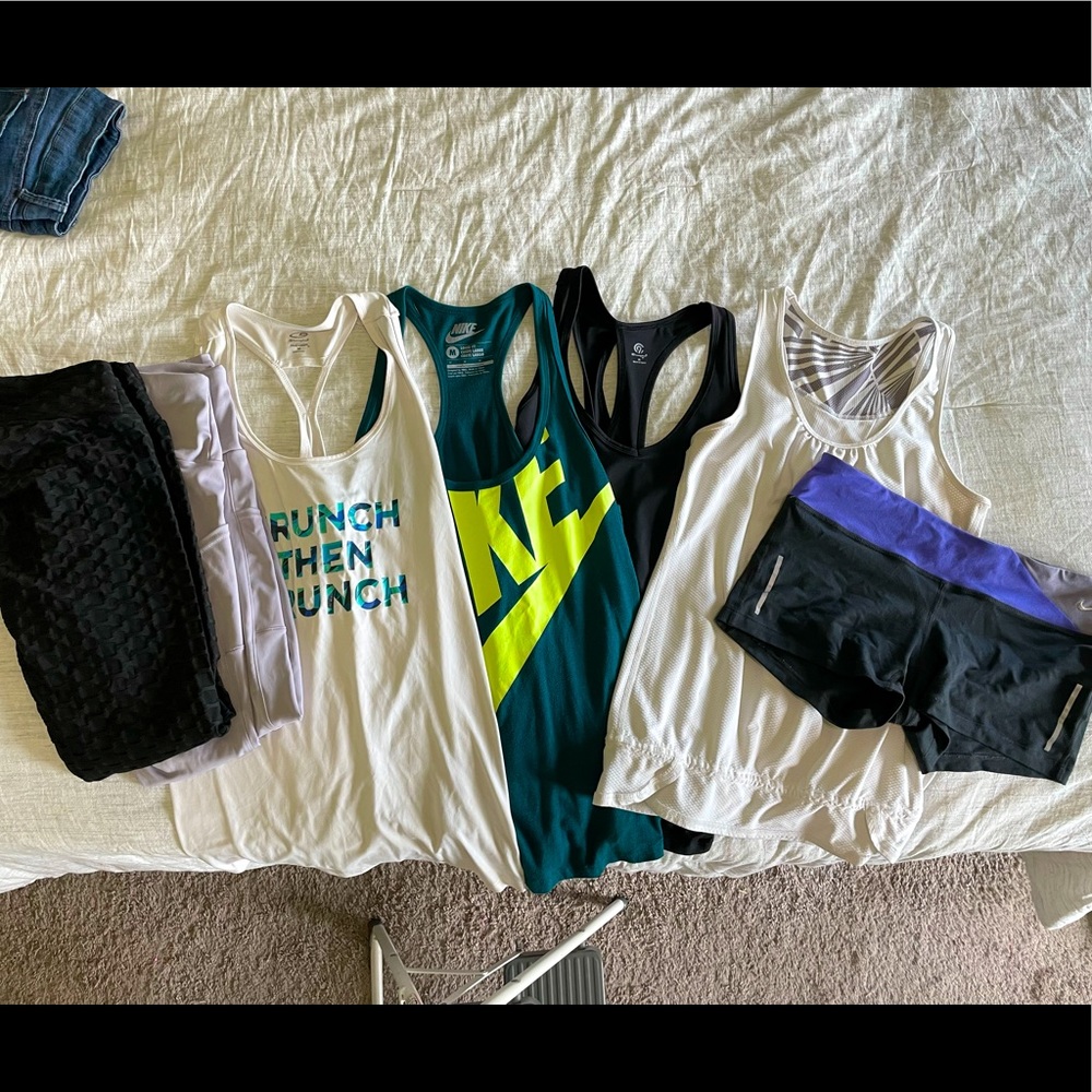 WORKOUT HAUL- size M - EVERYTHING MUST GO
